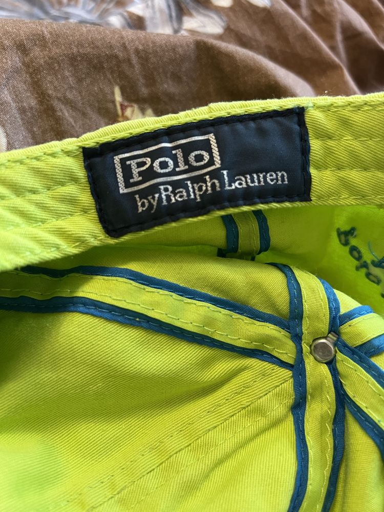 Zielona czapka Polo Ralph Lauren