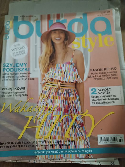 Gazety z wykrojami BURDA