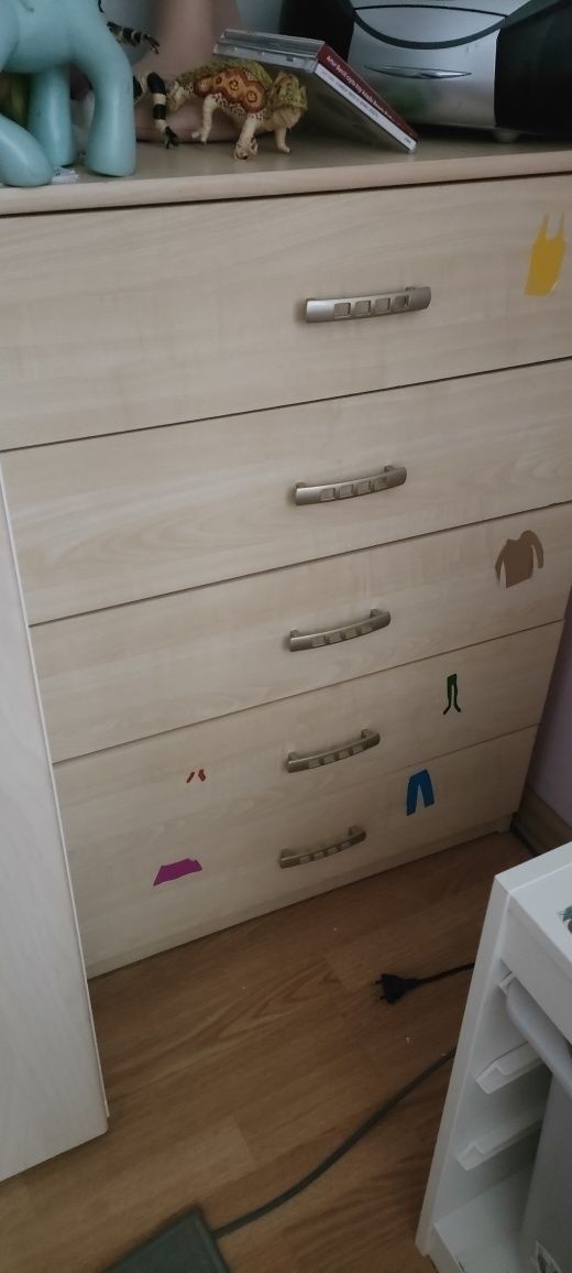 Szafa Ikea Stuva+komoda z szufladami