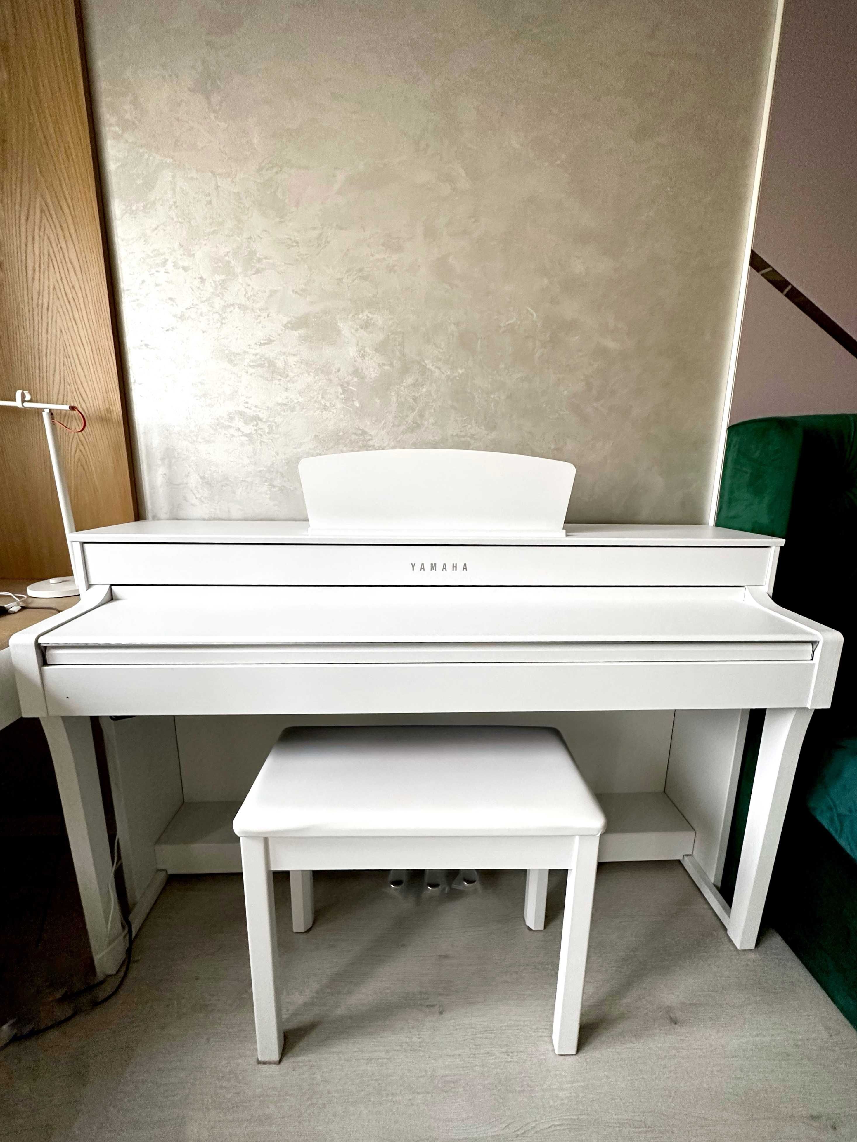 Цифрове піаніно Yamaha Clavinova CLP-635 White + банкетка в подарунок!