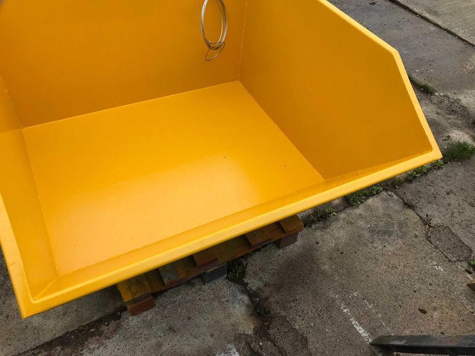 Aluminium,Złom,Szkło,WórGruz -Samowyładowcza Koleba PMUC1000L kontener