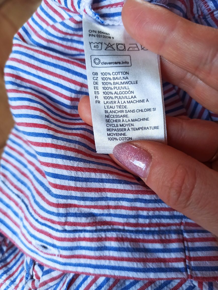 Bluzki 3 sztuki 68 74 H&M