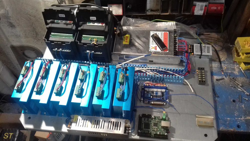 Щитовая для ЧПУ CNC станка, сборка под заказ