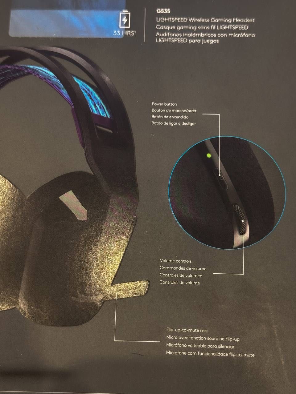 НОВІ,  ОРИГІНАЛ навушники | Logitech G535 |