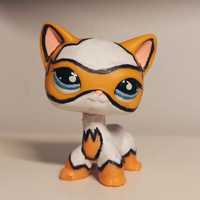 LPS figurka superhero custom shorthair cat