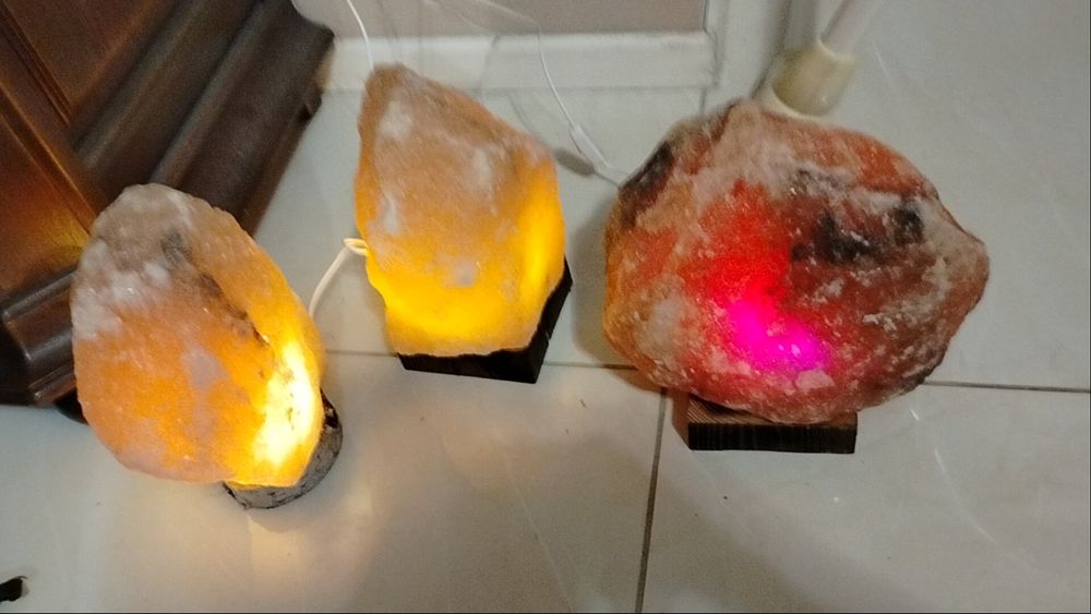 Lampka solna na biurko