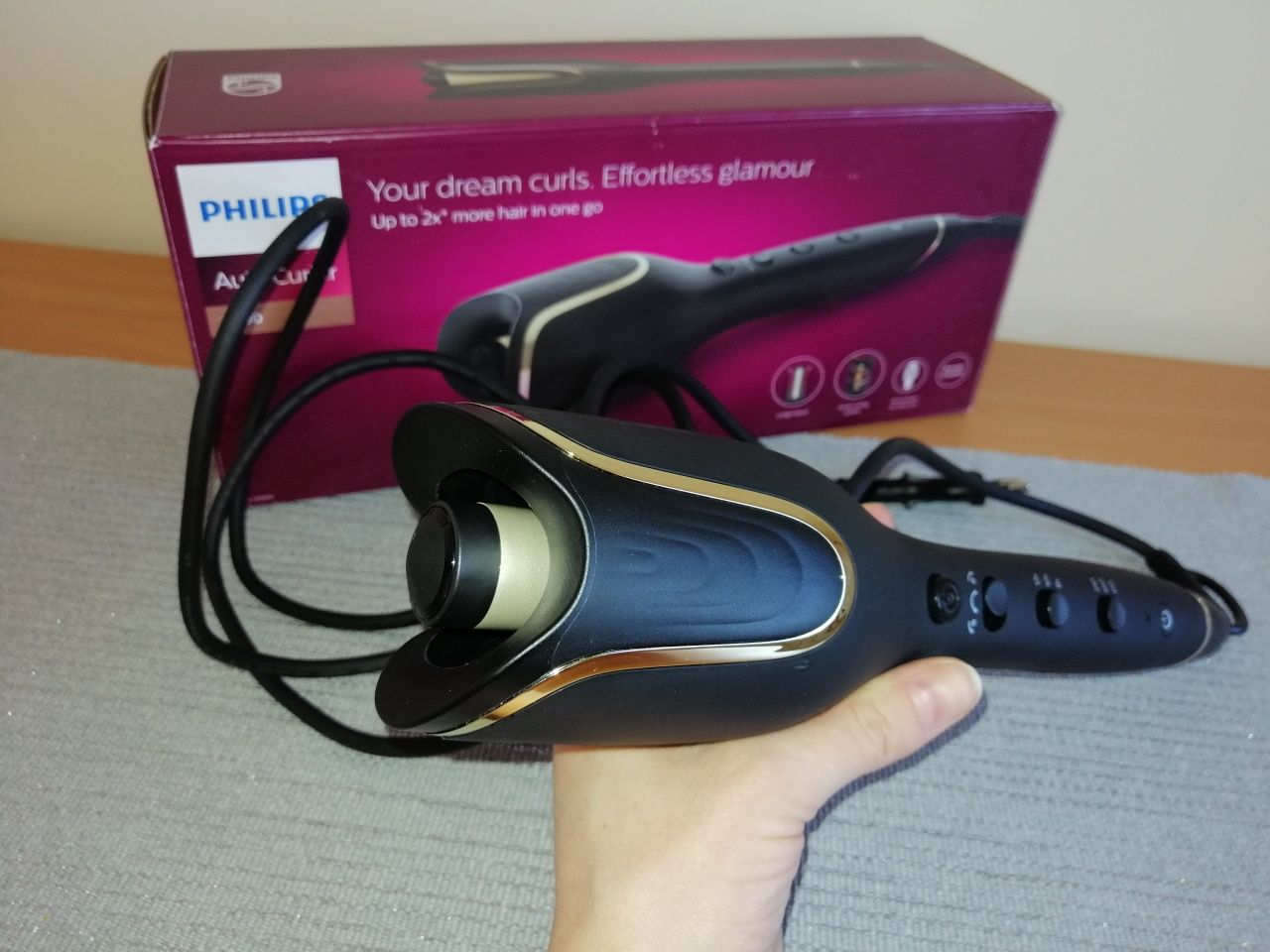 Lokówka do włosów Philips Auto Curler 8000