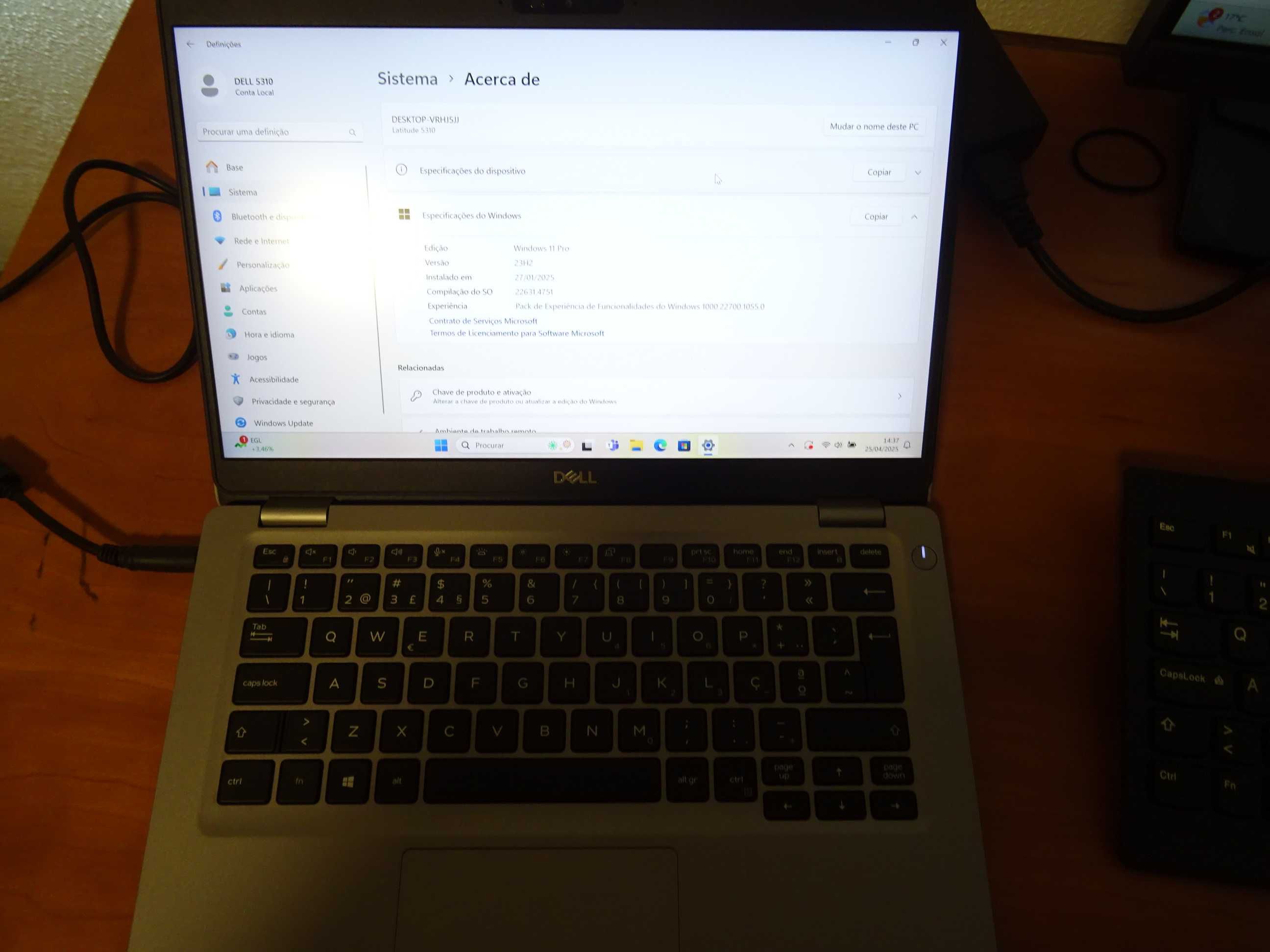 DELL Latitude 5310 - i5-11ªgen; 16gb/256gb; FHD 13.3