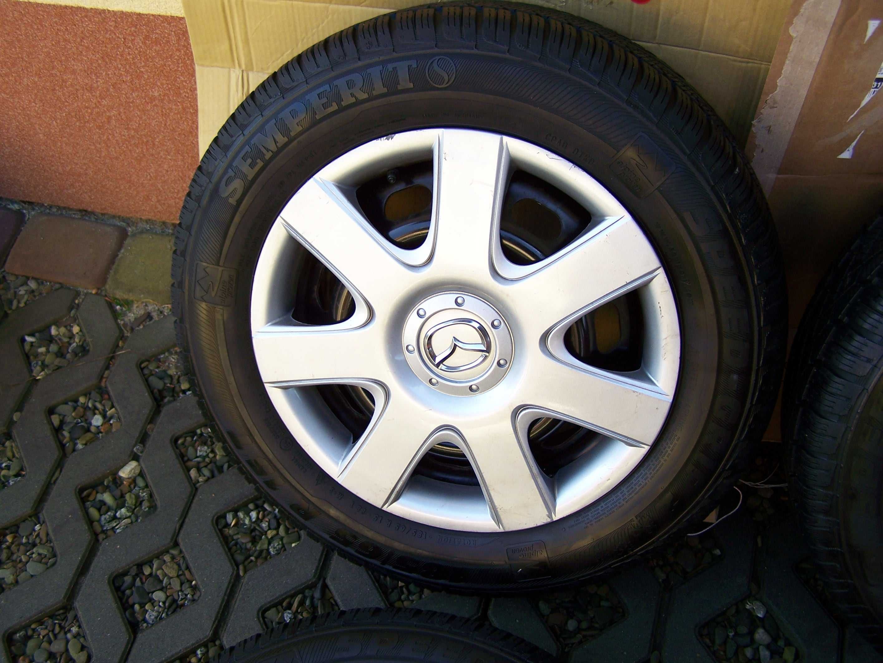 Perfekcyjne koła 15" Zimowe  Mazda 2 Hyundai I20  10-24 rok