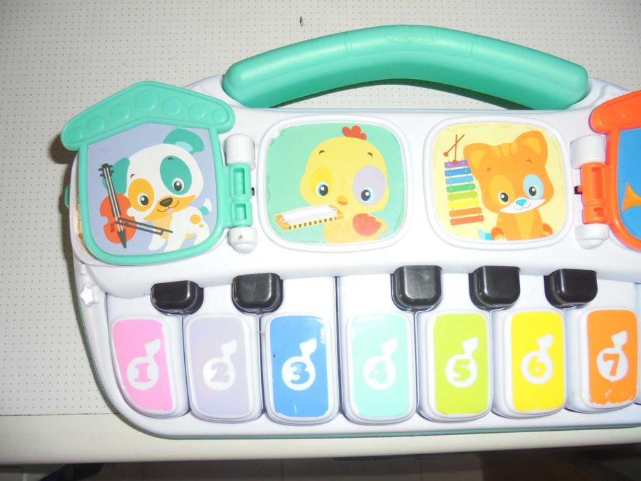 brinquedo para criança o piano com som