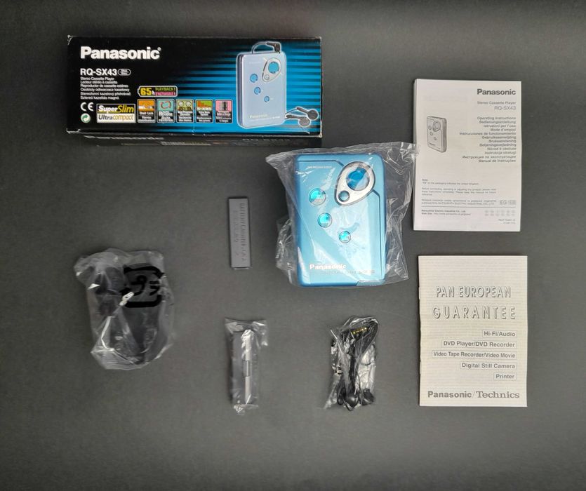 Касетний плеер Walkman Panasonic RQ-SX43 новий/ 2002р./ services