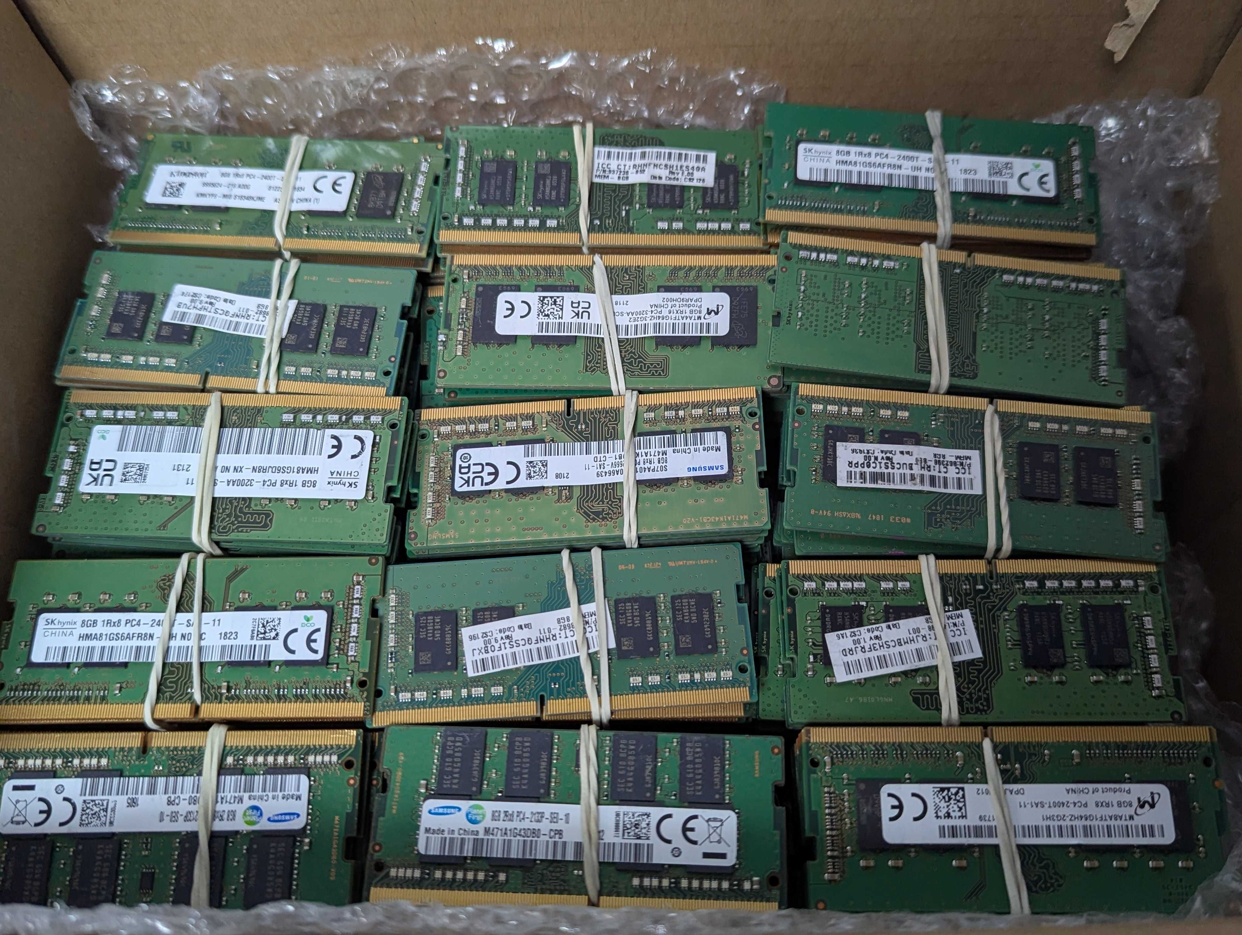 ОПТ DDR4 4/,8/16 Оперативна память/ Ram /ОЗУ/ різних фірм SODIMM DDR4