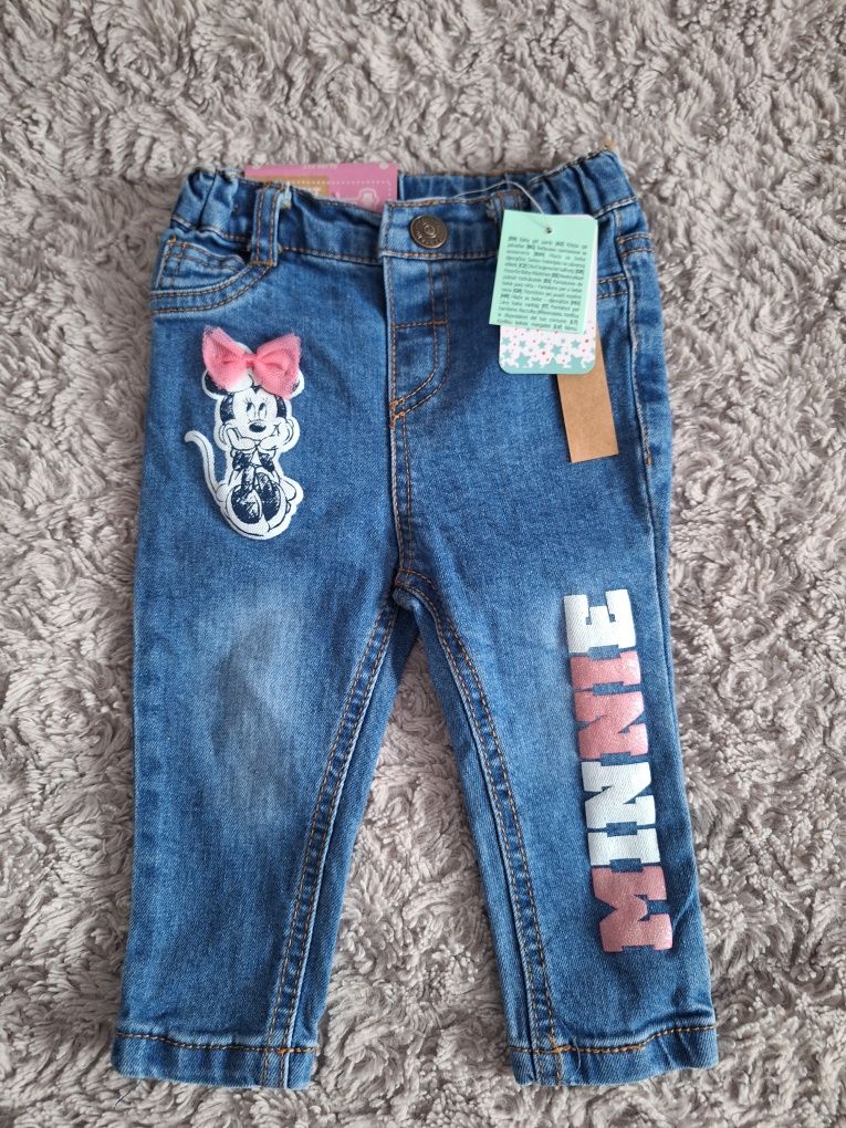 Nowe jeansy myszka Minnie