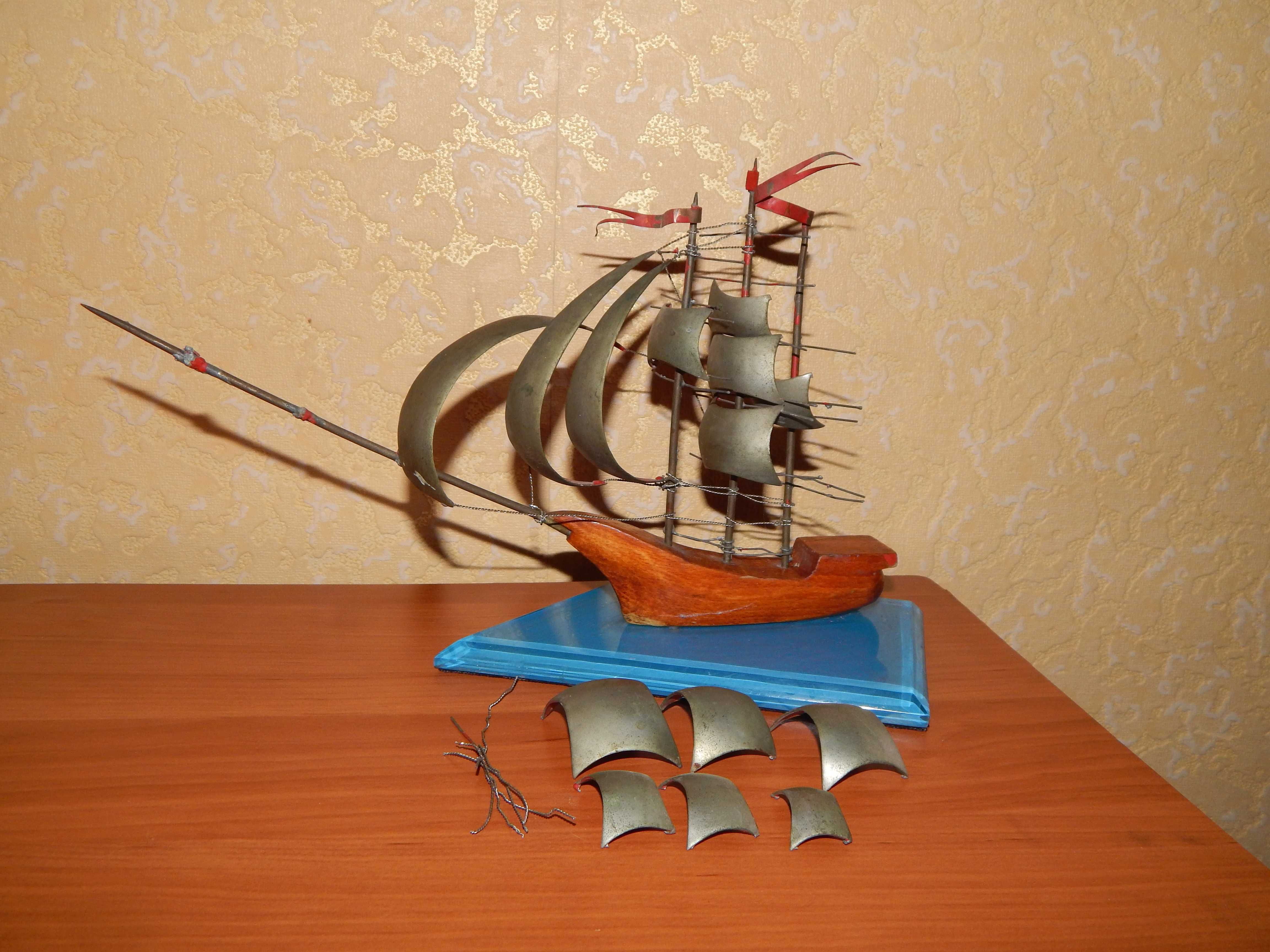 Статуэтка, статуетка, модель корабль, конструктор кораблик под доделку