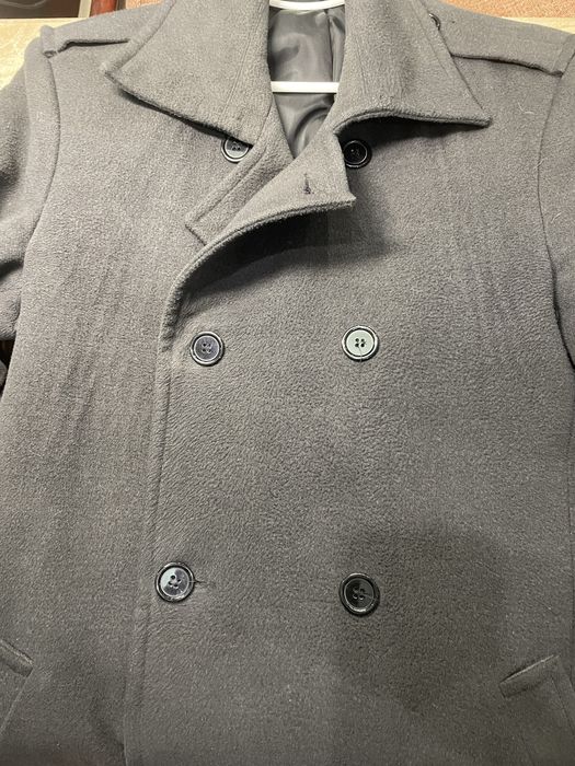 Пальто  2-х бортне чоловіче довге р.М