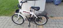 Rower Police koła 14 biały