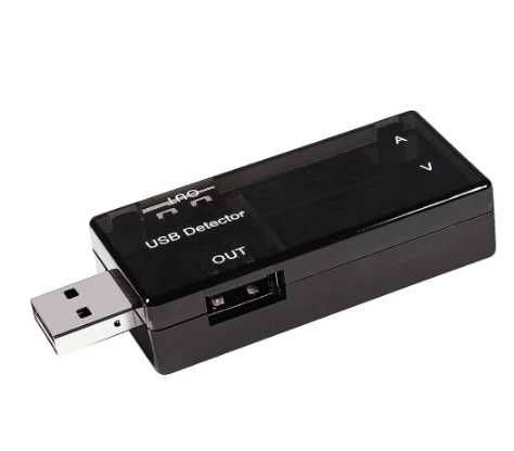 USB тестер зарядки вольтметр амперметр два выхода