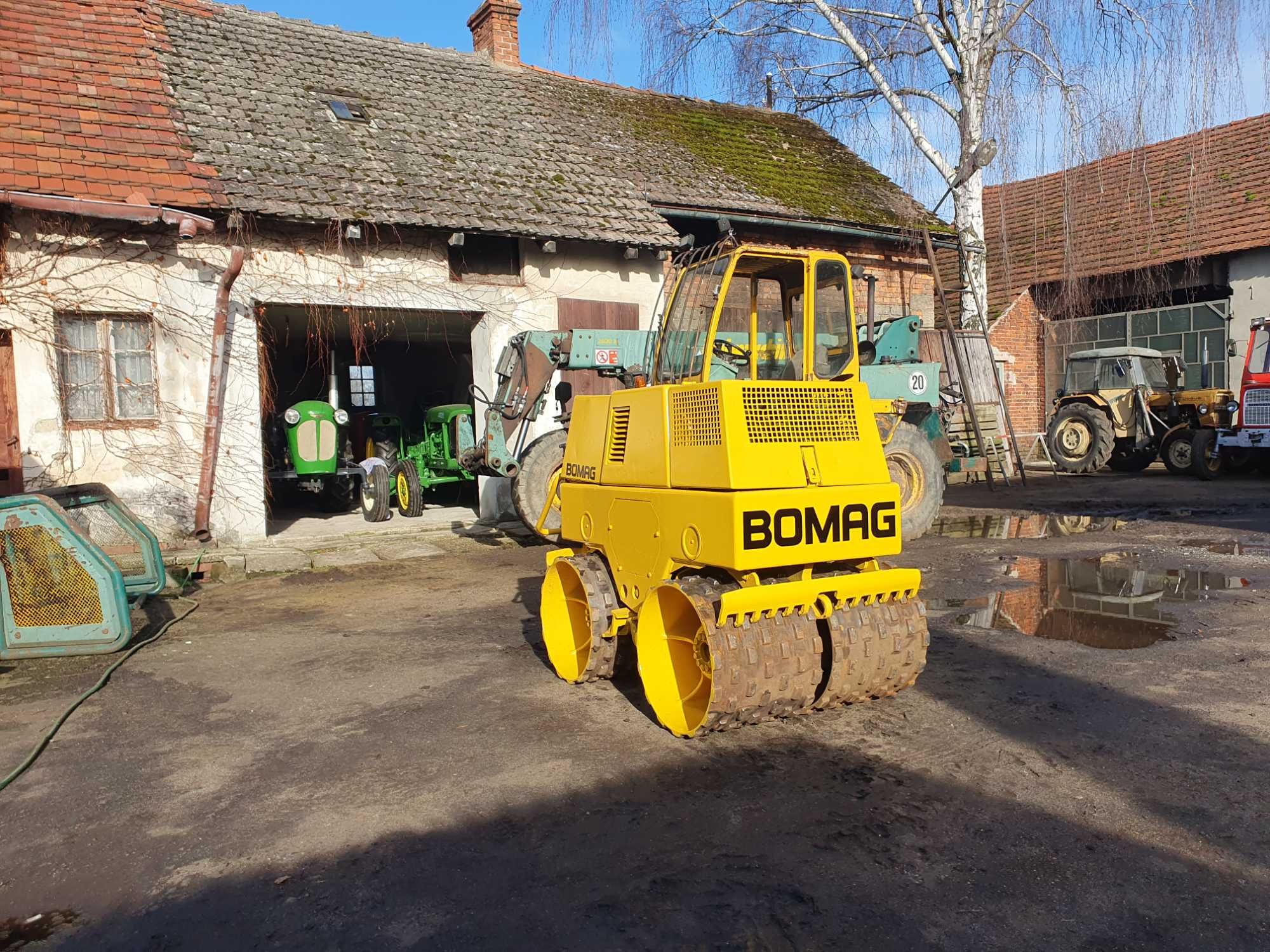 BOMAG BW 850 T Walec okołkowany z wibracją ubijak płyta zagęszczarka