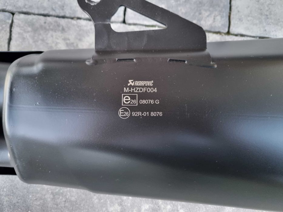 BMW S1000XR S 1000 XR Tłumik Wydech Akrapovic 2014-19