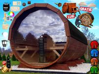 SAUNA Ogrodowa 400 cm + OKNO 100% + PRZEDSIONEK + GRATIS Beczka 500L +