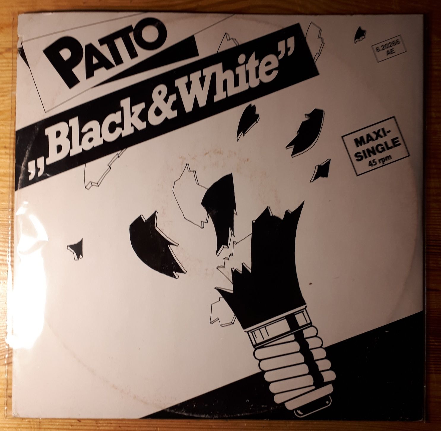 Płyta winyłowa - Patto – Black And White, 12', Stereo, EX/EX
