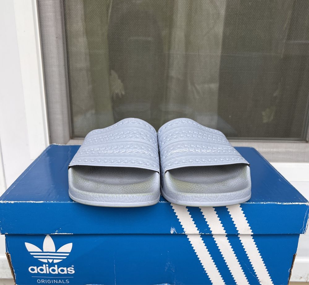 Шльопанці Adidas Originals Adilette Blue, Size 4. Розмір 37