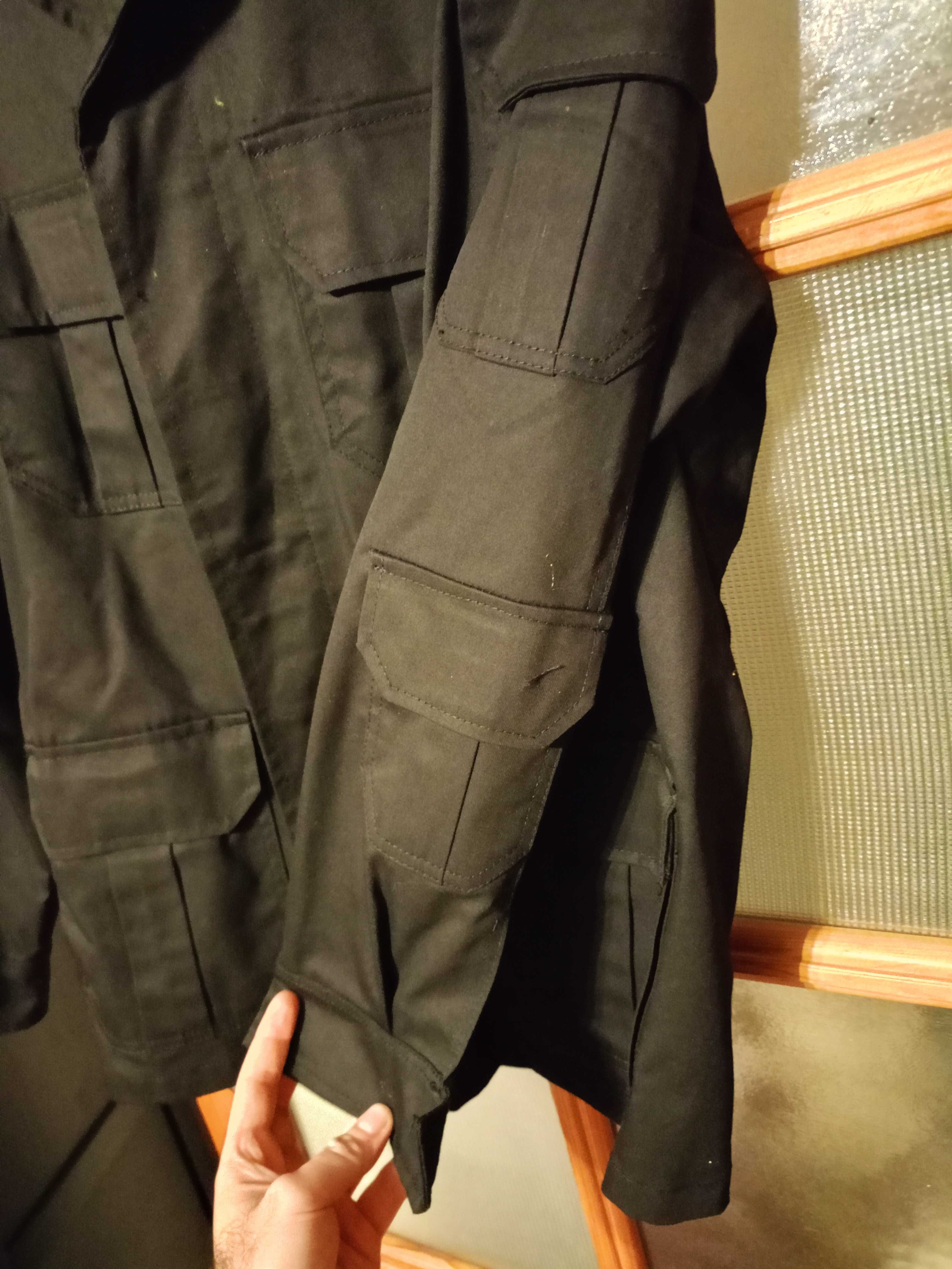 Bluza taktyczna polowa czarna US Policja WP Straż L nowa