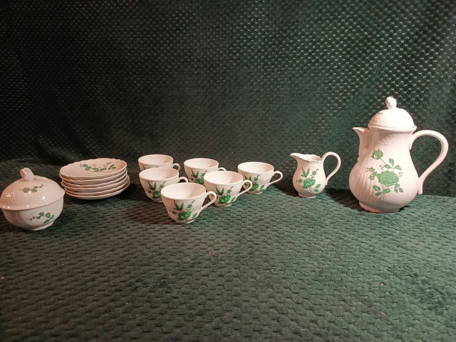 Zestaw herbaciany kawowy Hutschenreuther Germany Dresden