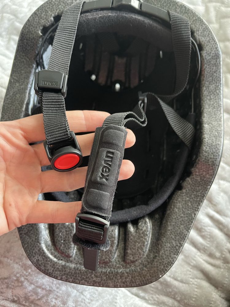 Kask jezdziecki uvex 49-54 raz zalozony