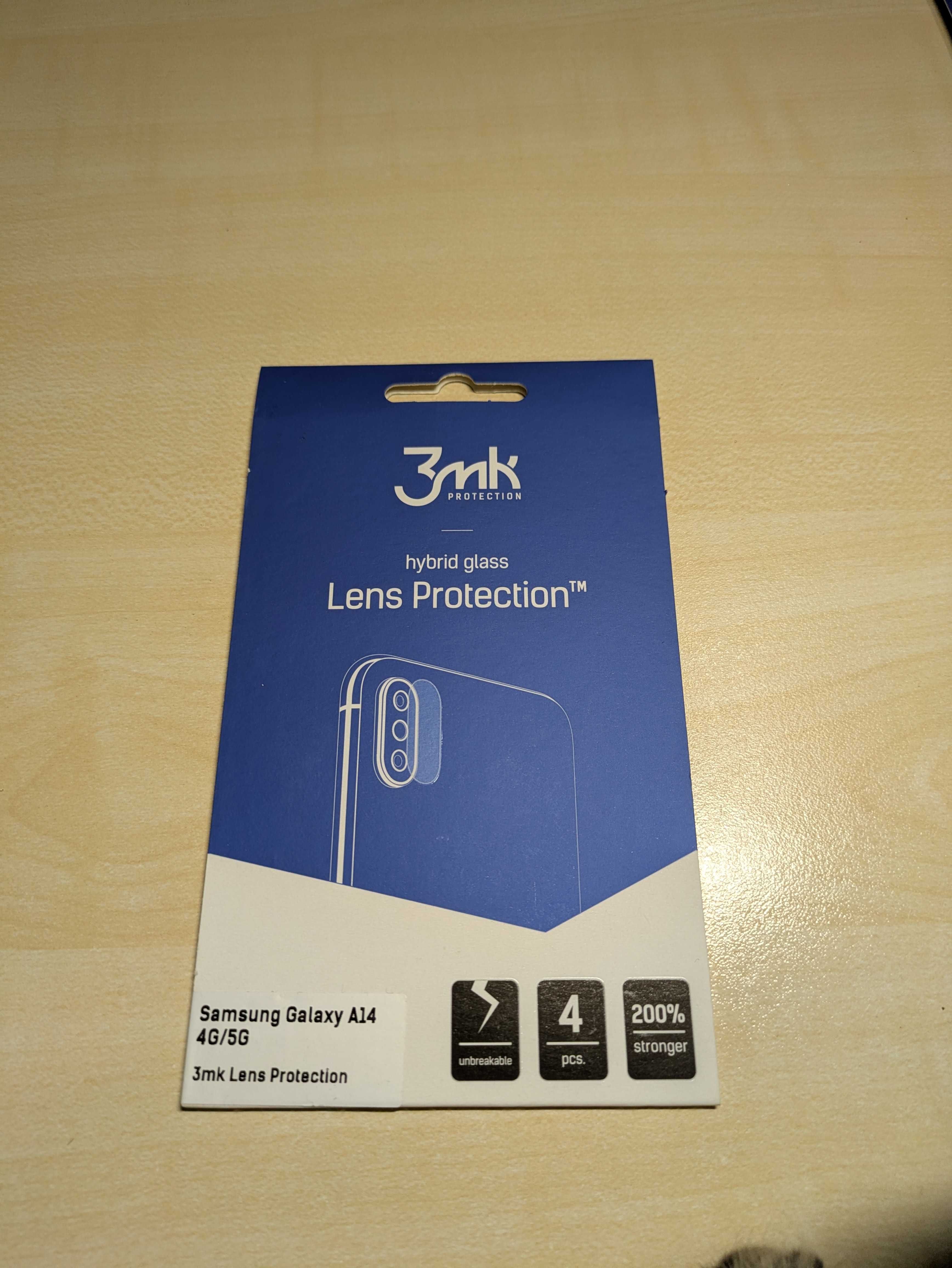 Szkło hybrydowe na obiektyw 3MK Lens Protection do Samsung Galaxy A14