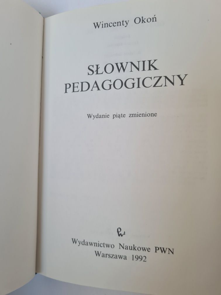 Słownik pedagogiczny - Wincenty Okoń