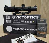 Mira LPVO Victoptics S6 1-6x24 (NOVA) com mount 20mm