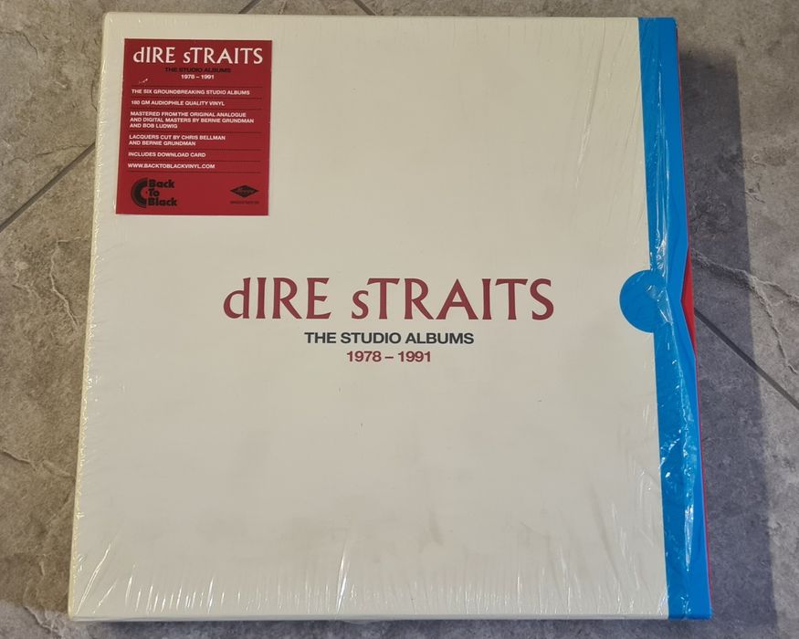 Komplet płyt winylowych Dire Straits - The Studio Albums 1978r-1991r