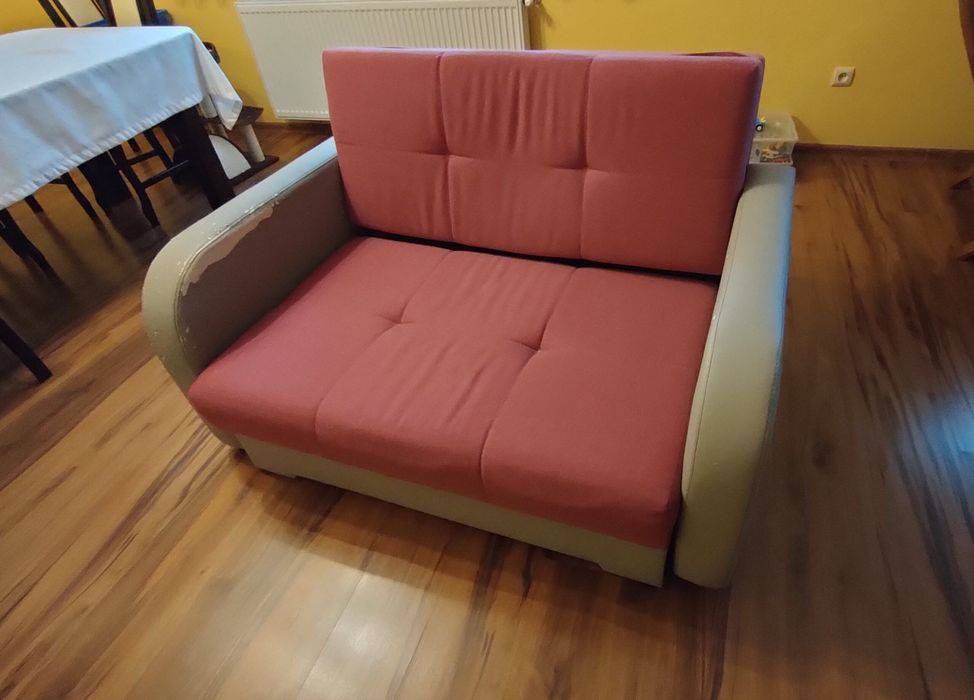 Sofa 2 os Amerykanka Togo z Funkcją Spania