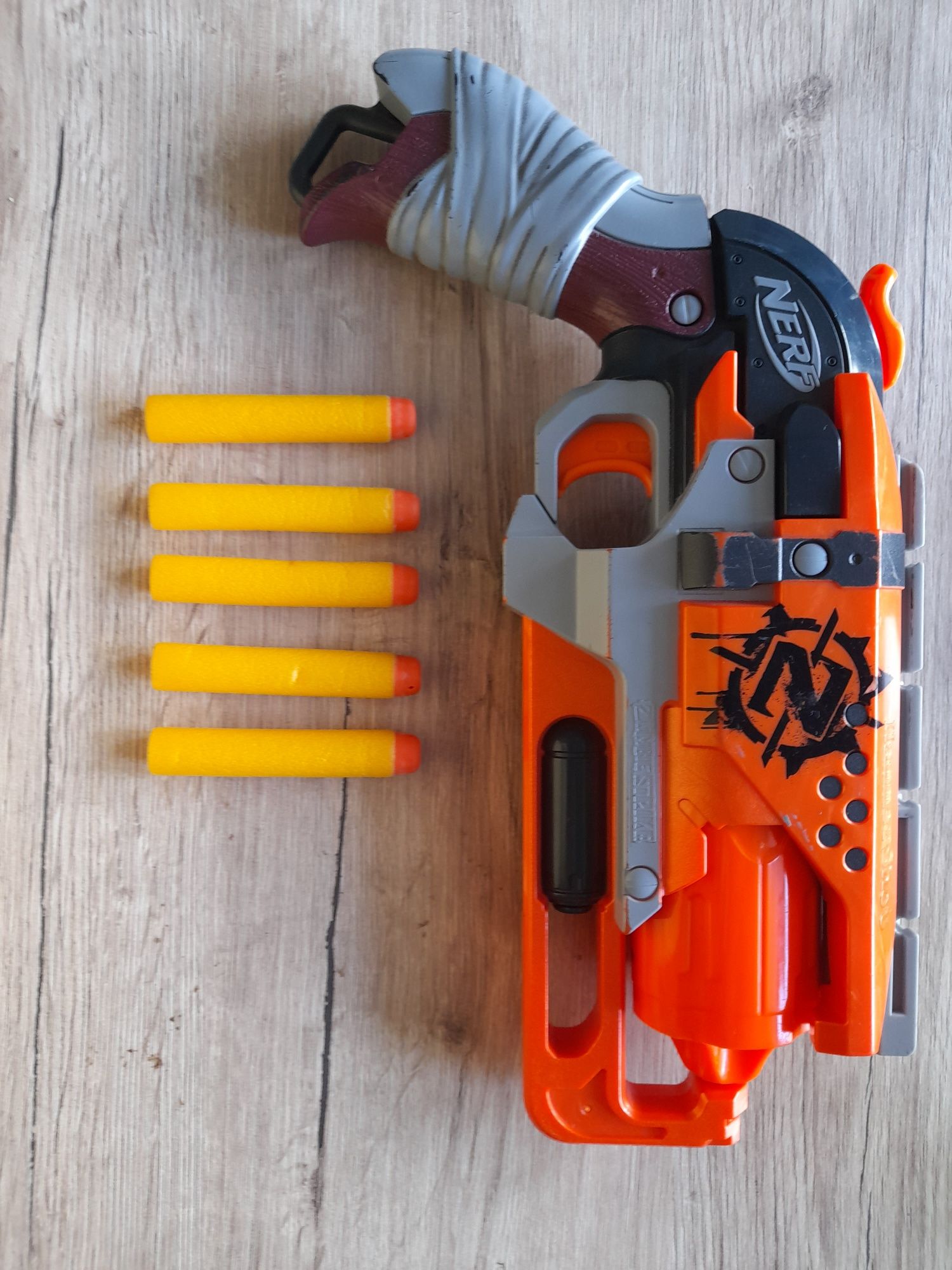 NERF HAMMERSHOT Зомби Страйк б/у