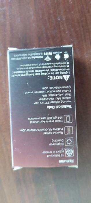 Rgb RF 144 w  led