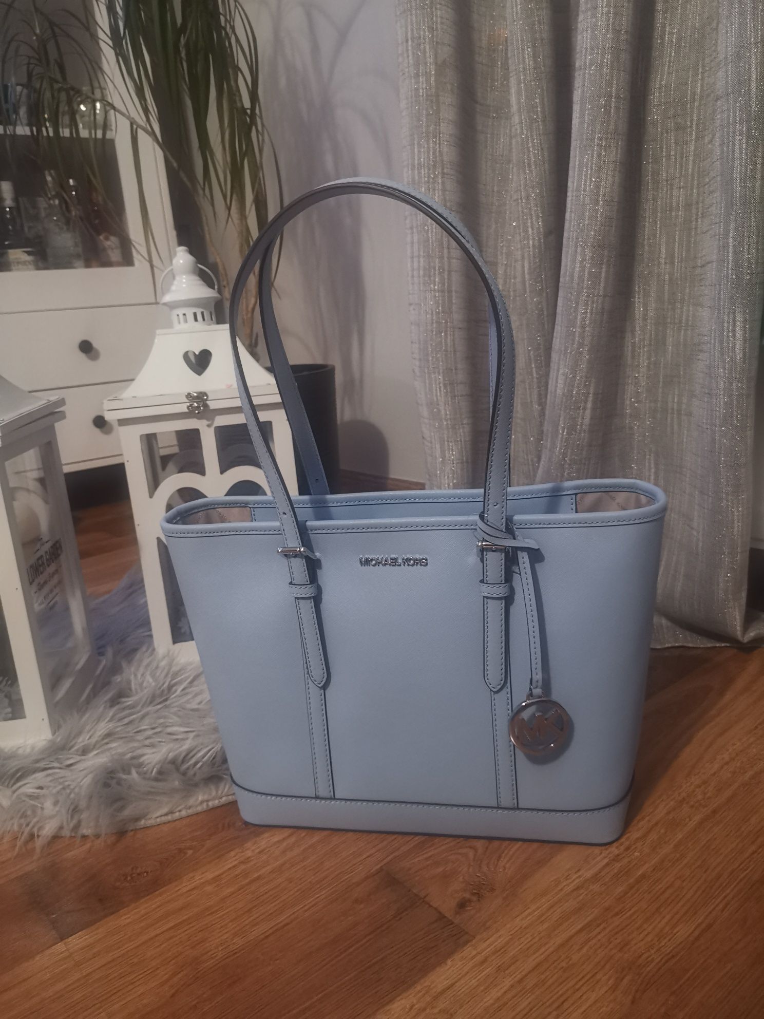 Michael kors jet set travel m błękit nowa