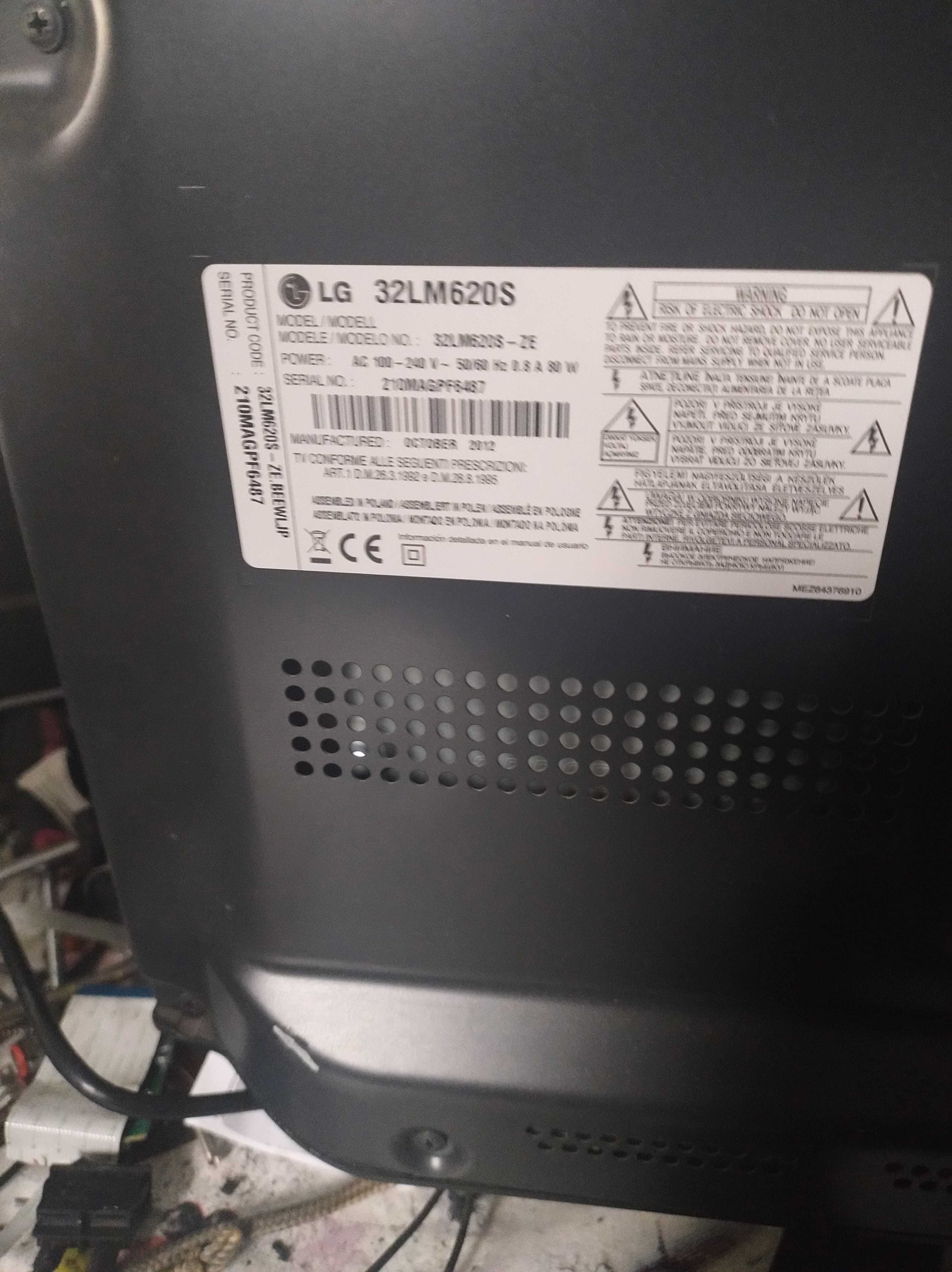 Tv LG  32 LM620S 32 cale
