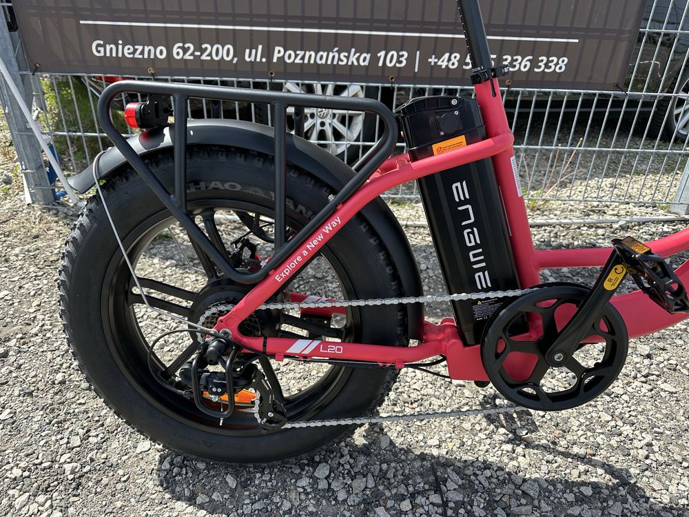 Rower elektryczny Engwe L20, silnik 250W, bateria 48V 13Ah, kola 20’