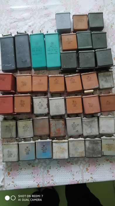 Конденсаторы. советские.