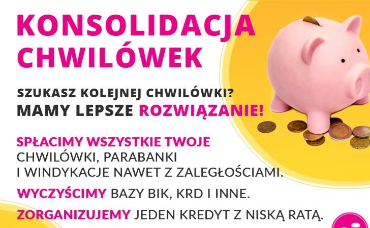 Pożyczka prywatna spłata chwilówek kredyt na spłatę konsolidacja