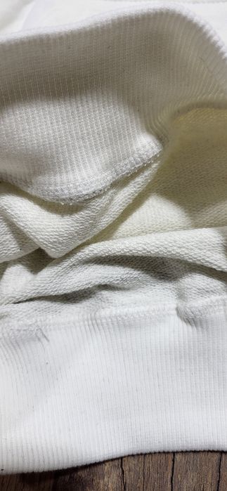 Boss biała bluza dresowa męska unisex premium hugo S M