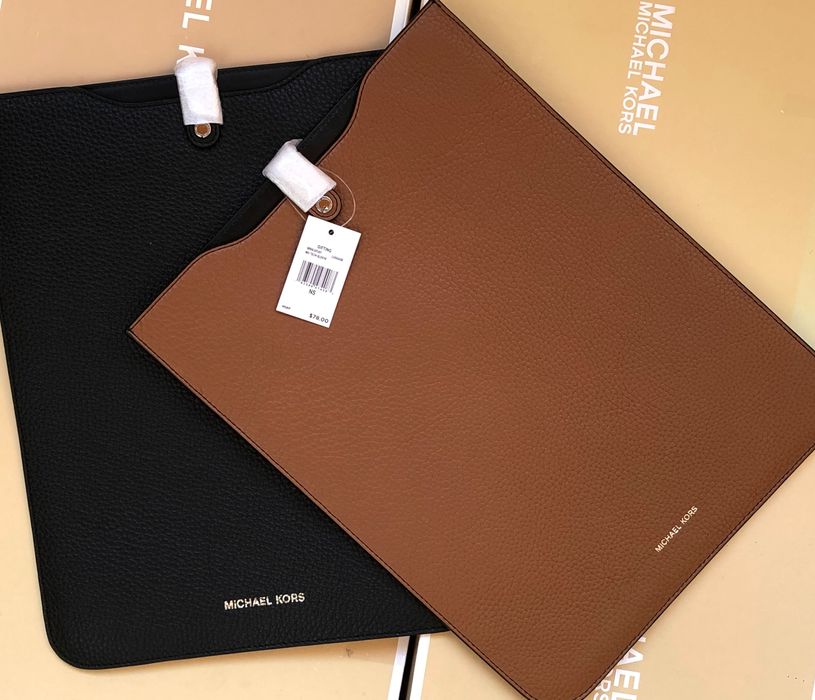 Шкіряний чохол для айпад, макбук про 14, папка, Michael Kors оригінал