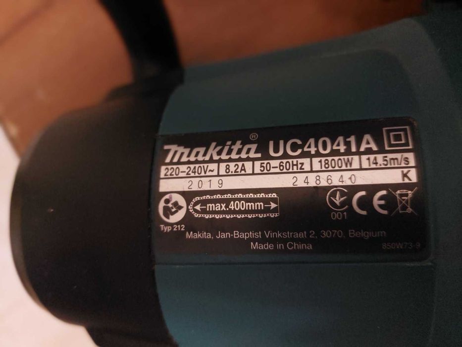 Мережева ланцюгова пила Makita UC4041A, оригінал