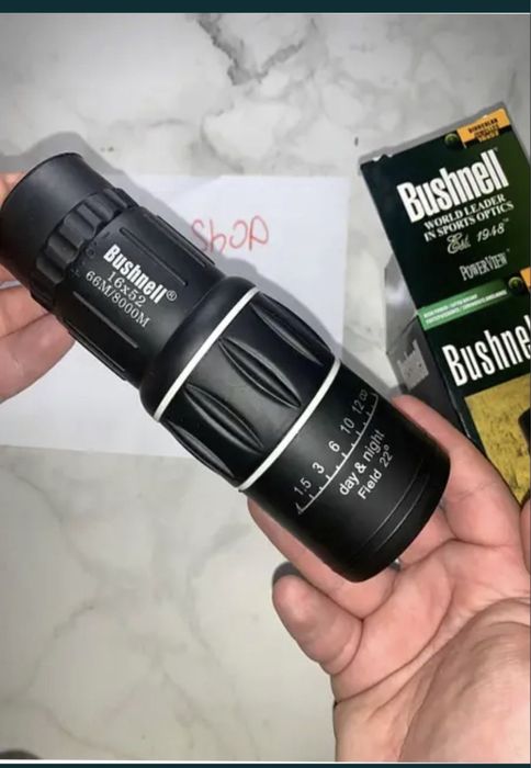 Монокуляр Bushnell 16х52 бинокль