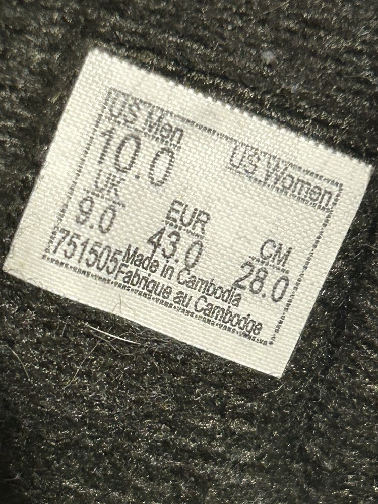 Оригиналтные кеды vans old school (43-44 размер)