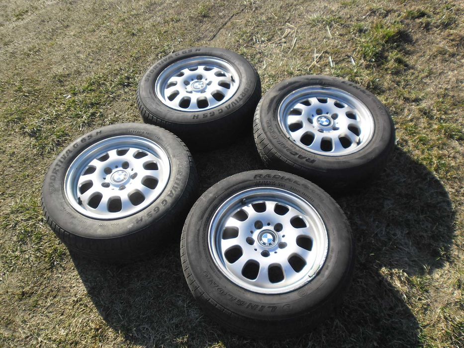 4× Felga aluminiowa BMW OE 46 styling 6.5" x 15" 5x120 ET 42