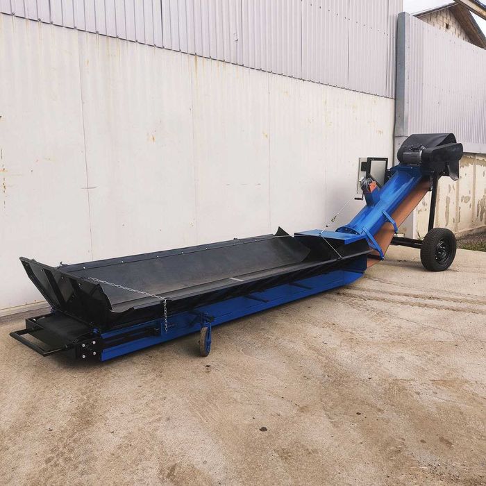 Шнековый разгрузчик вагонов Хоппер, зерновые, удобрения, погрузчик