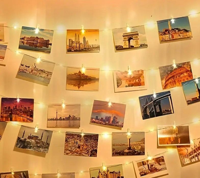 Стінне освітлення, стрічка для фотографій