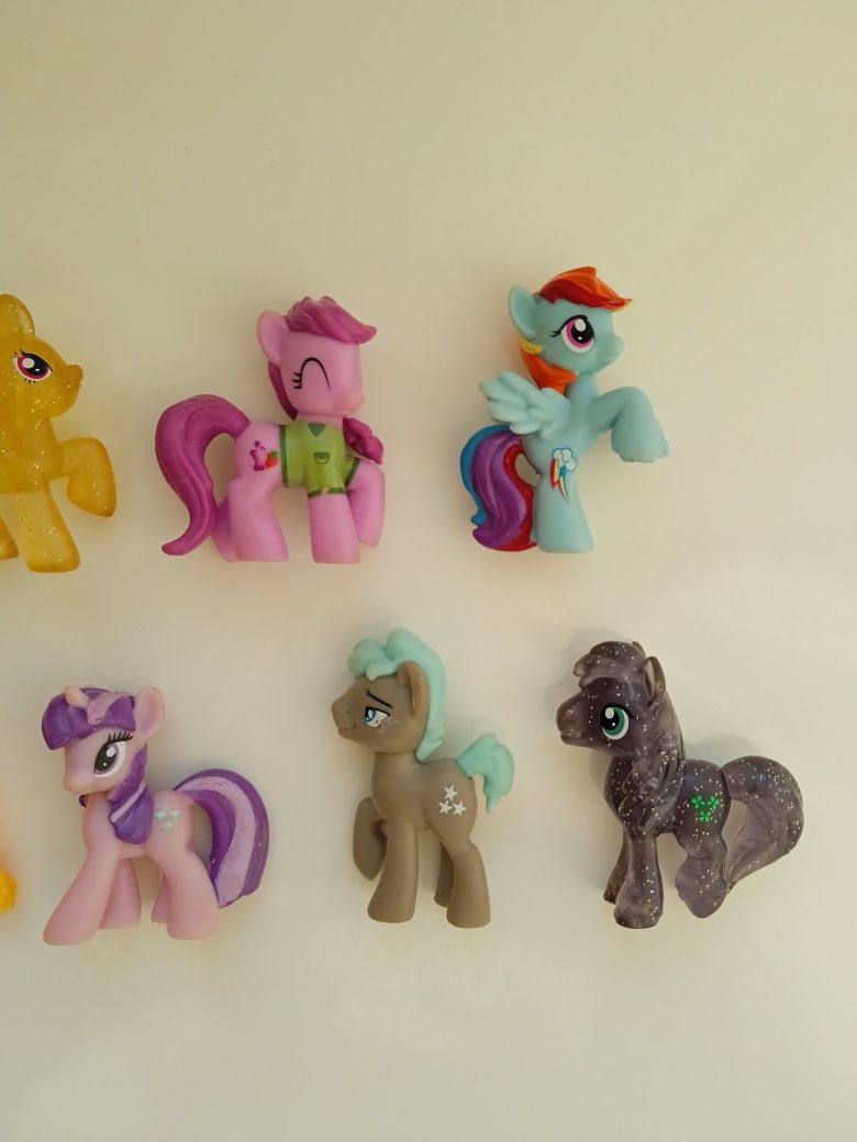 My little pony оригинальные мини фигурки, пони в пакетиках